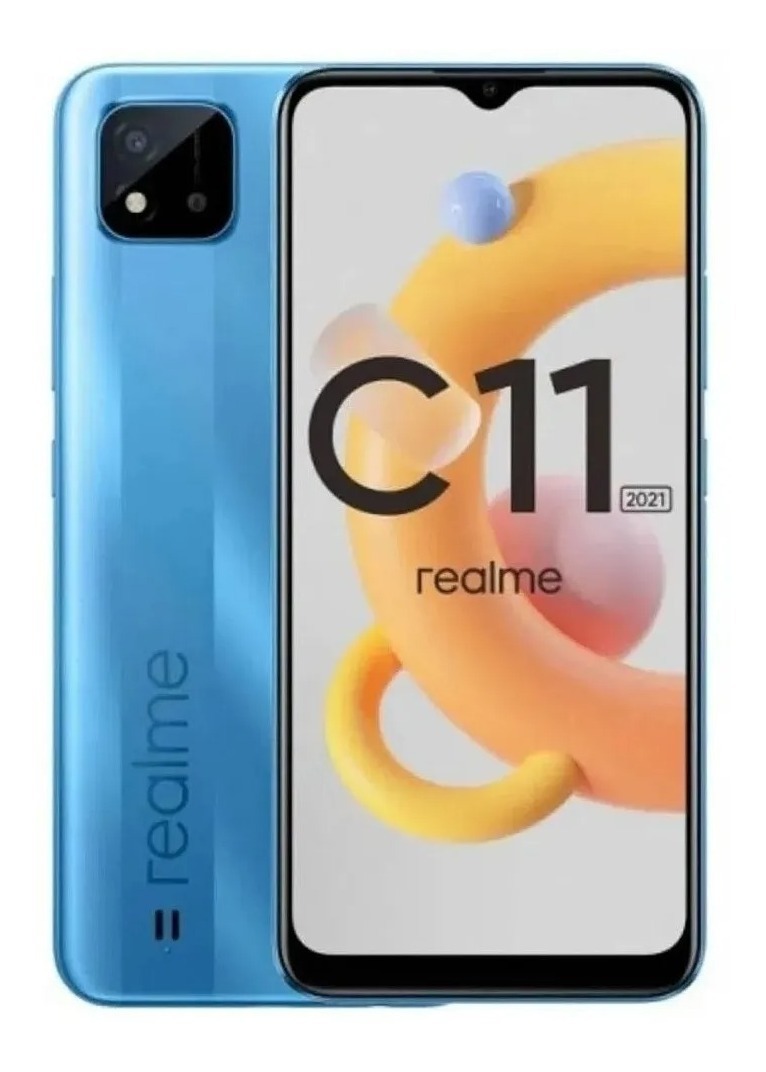 Foto 2 pulgar | Celular Realme C11 2021 32gb 2ram Lago Azul Dual Sim Reacondicionado