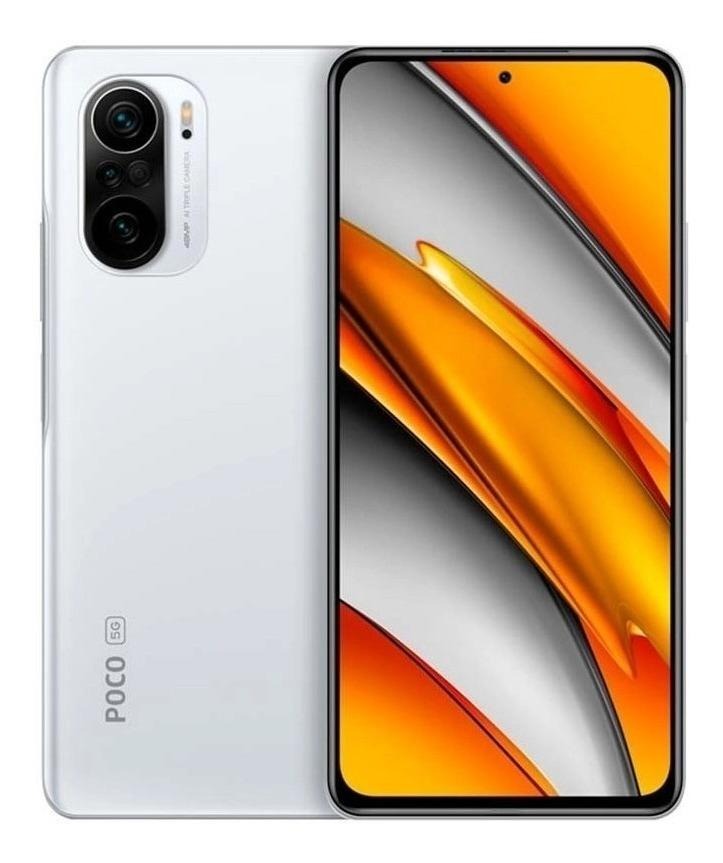 Celular Xiaomi Poco F3 5g Dual Sim 6gb Ram 128gb Rom color Blanco Ártico Reacondicionado