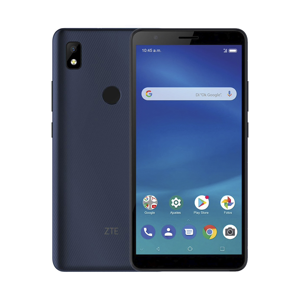 Celular Zte Blade L210 1gb 32gb Azul Reacondicionado