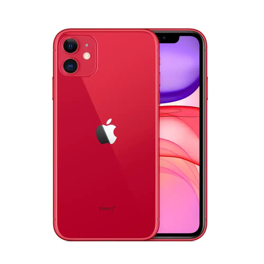 Celular Apple iPhone 11 128gb Color Rojo Reacondicionado $6,809