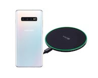 Celular Galaxy S10 Plus Reacondicionado 128gb color Blanco más Cargador Genérico