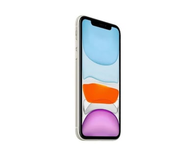 Foto 2 | Celular Apple iPhone 11 Reacondicionado 128gb color Blanco más Cargador Genérico