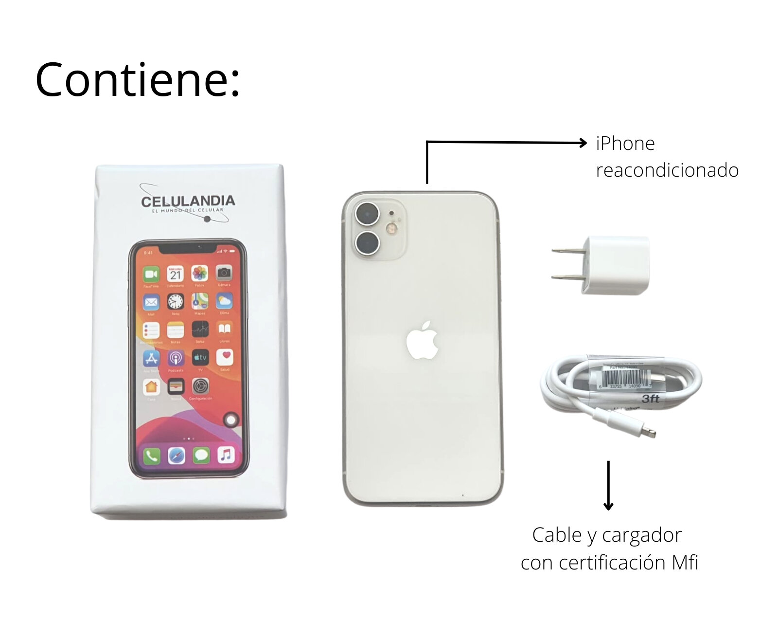 Foto 4 pulgar | iPhone 11 Pro Apple de 64gb Gris Reacondicionado