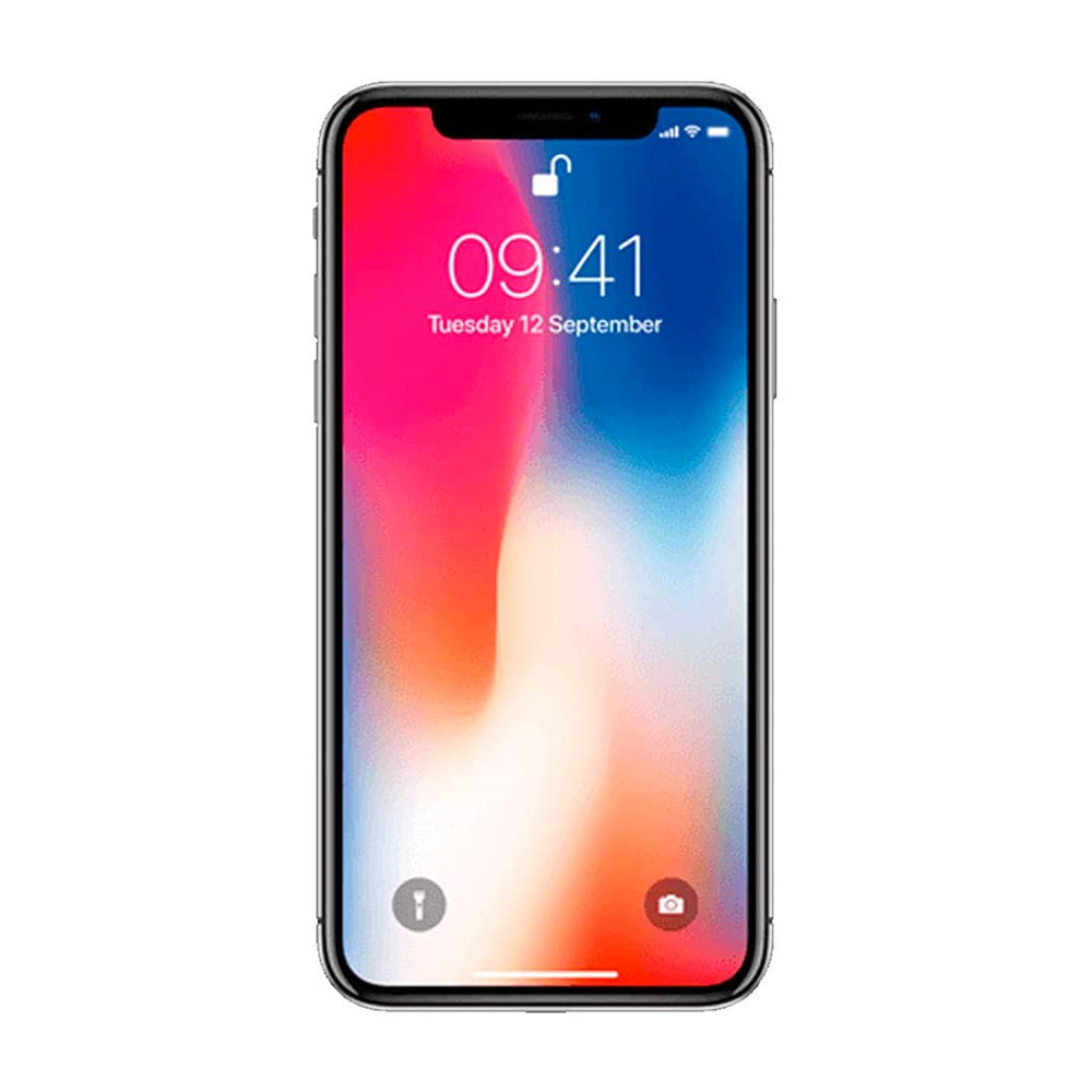 Foto 2 pulgar | Celular Apple iPhone X 64gb color Gris Reacondicionado