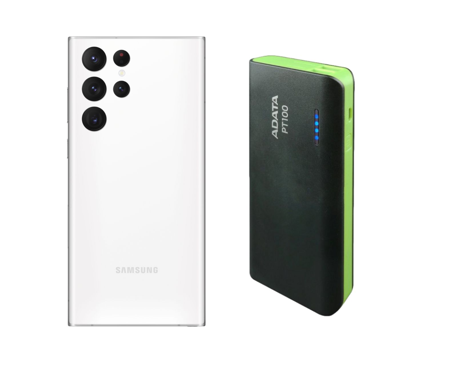 Celular Galaxy S22 Ultra Reacondicionado 256gb Color Blanco Más Power Bank 10,000mah