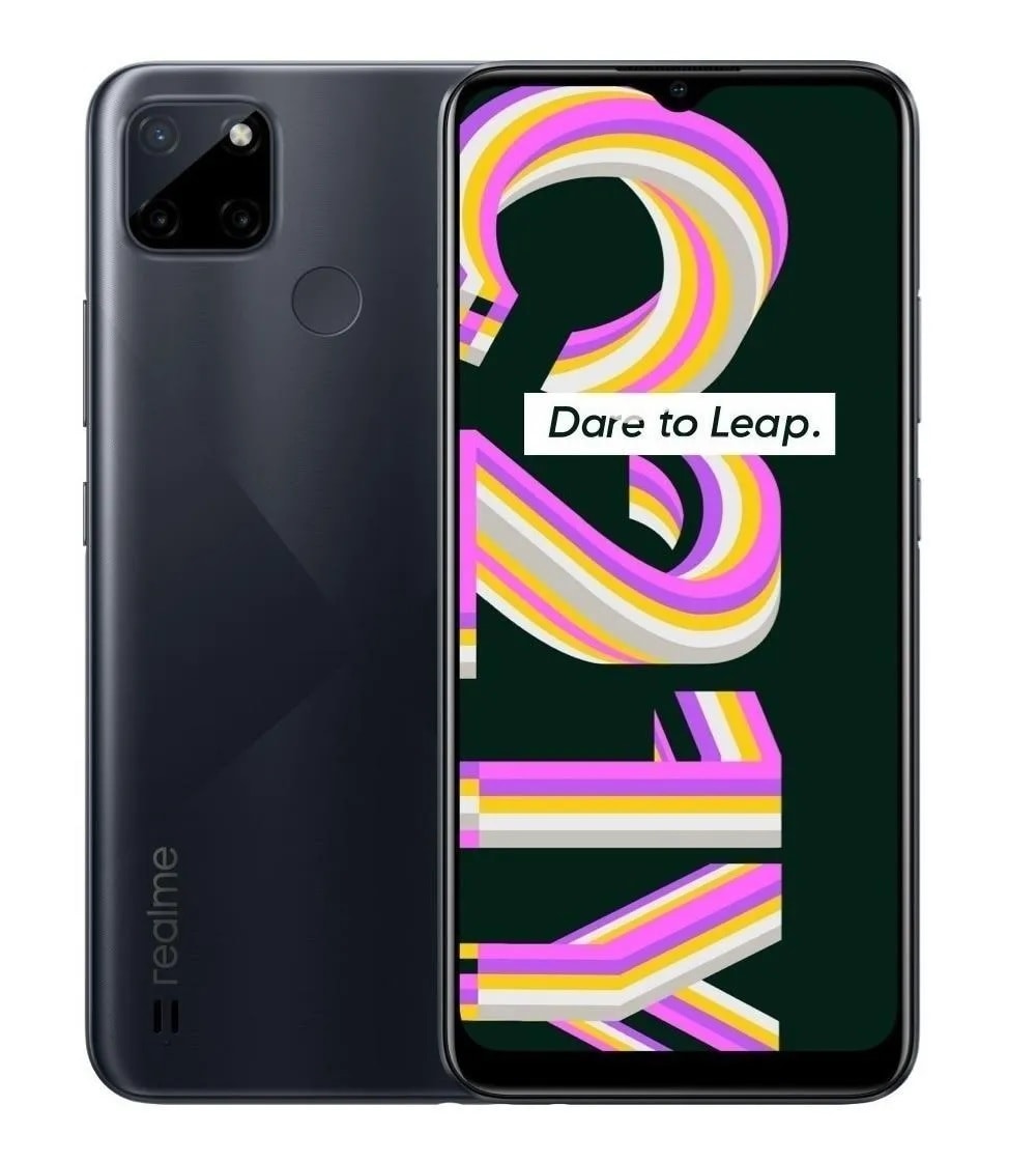 Celular Realme C21y color Negro 64gb 4gb Ram Dual Sim Global Reacondicionado $5,155