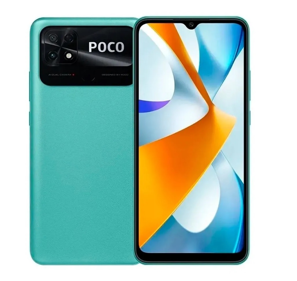 Celular Poco C40 Coral Green 4gb Ram 64gb Rom / Celular Reacondicionado