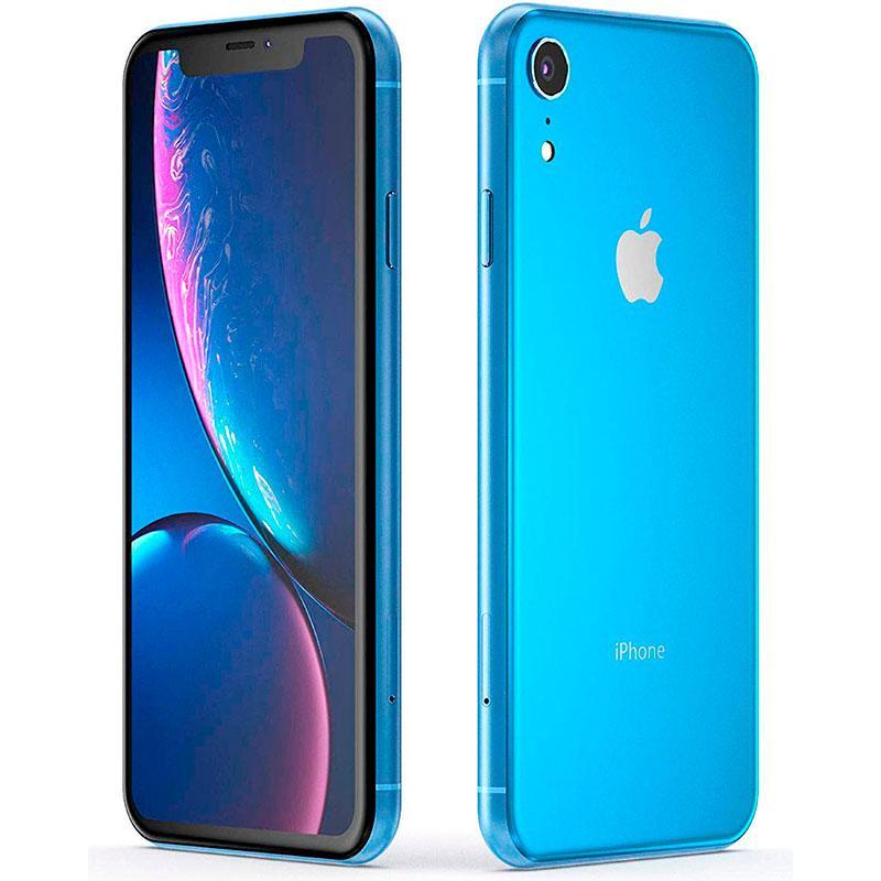 Foto 2 pulgar | Celular Reacondicionado Iphone Xr 64gb Azul + Funda De Regalo
