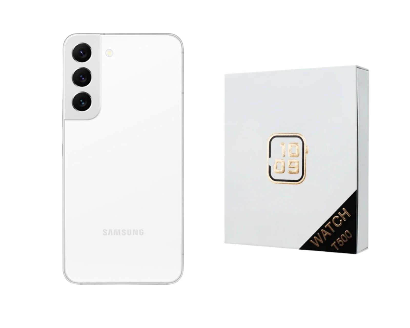 Foto 2 pulgar | Celular Samsung S22 Plus 128gb Color Blanco Reacondicionado + Reloj Genérico