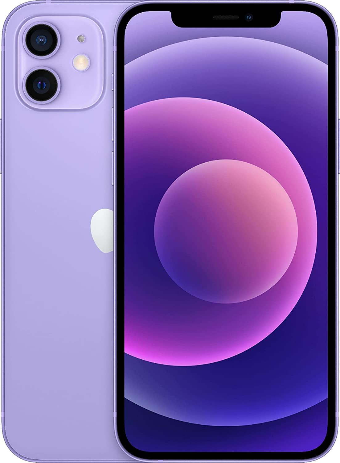 Apple Iphone 12 256 Gb Purpura Reacondicionado Tipo A
