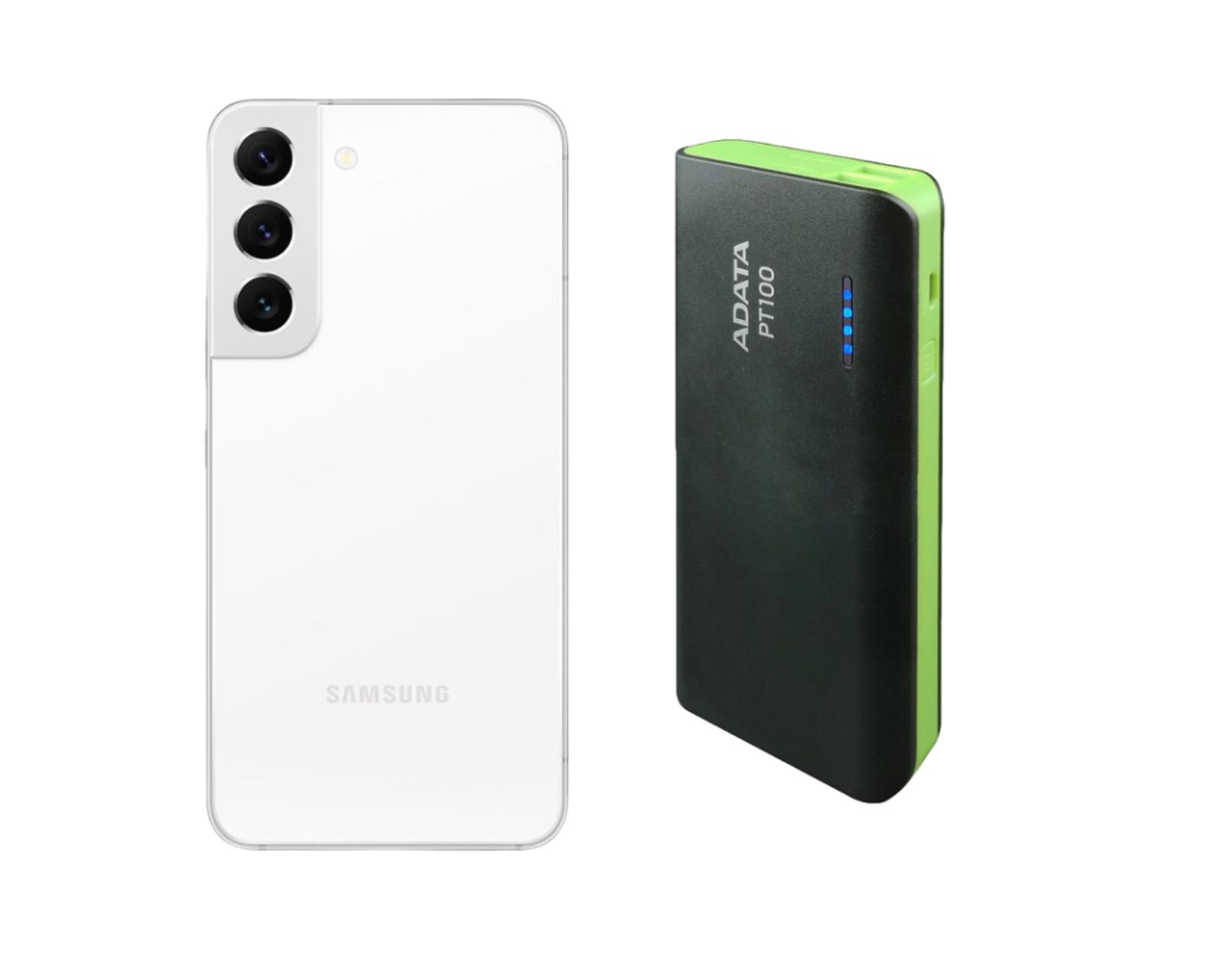 Celular Samsung S22 128gb Color Blanco Reacondicionado + Power Bank 10,000mah
