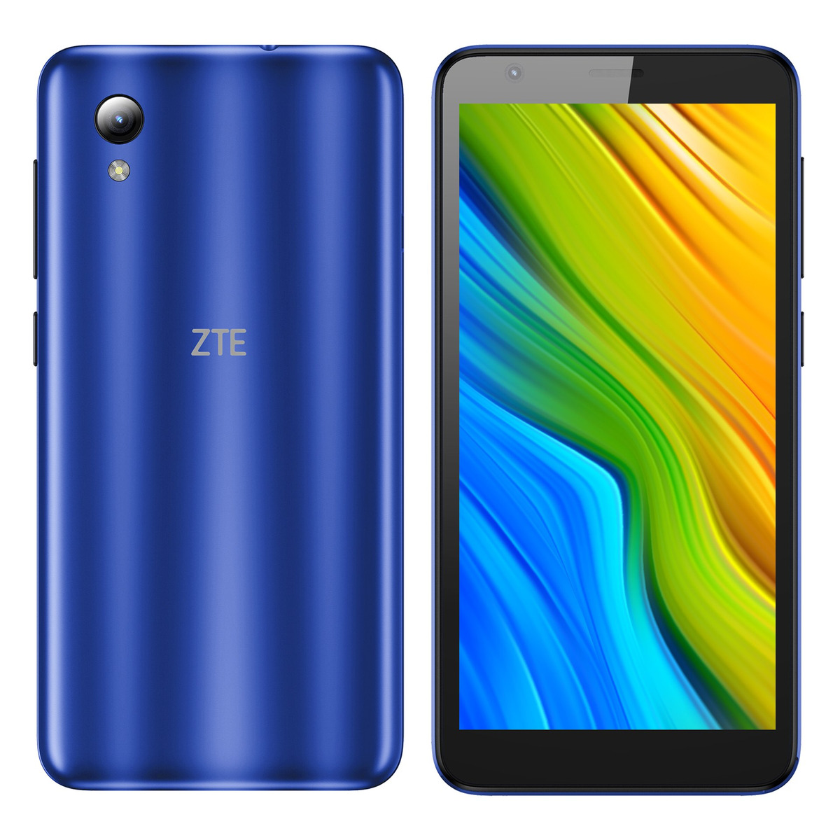 Teléfono Celular ZTE Blade L8 5'' 32GB + 1GB RAM Azul Desbloqueado y Reacondicionado