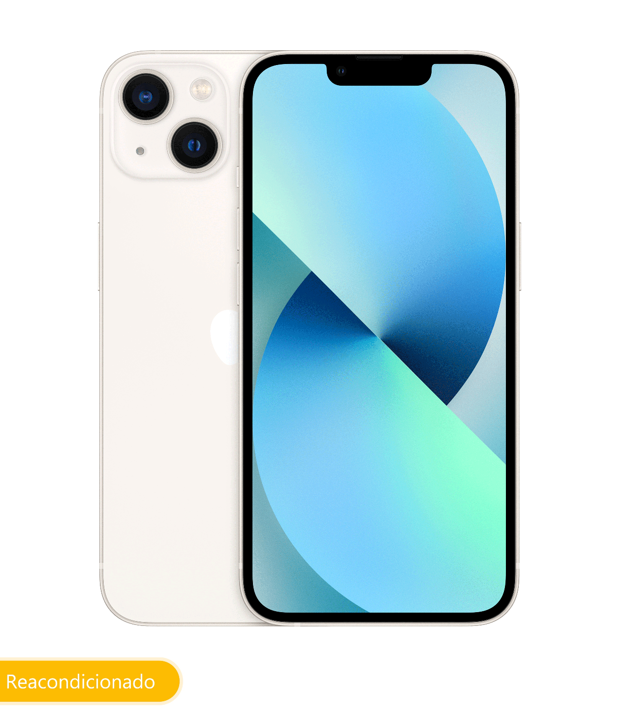Celular Apple iPhone 13 color Blanco de 128 GB Reacondicionado