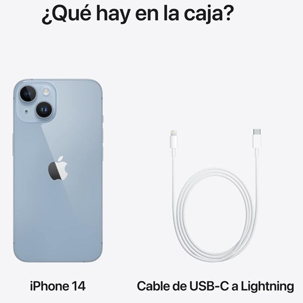 Foto 3 pulgar | Celular Apple Iphone 14 128gb 6.1 Oled Super Retina Xdr 12mp Dual Sim Azul Reacondicionado