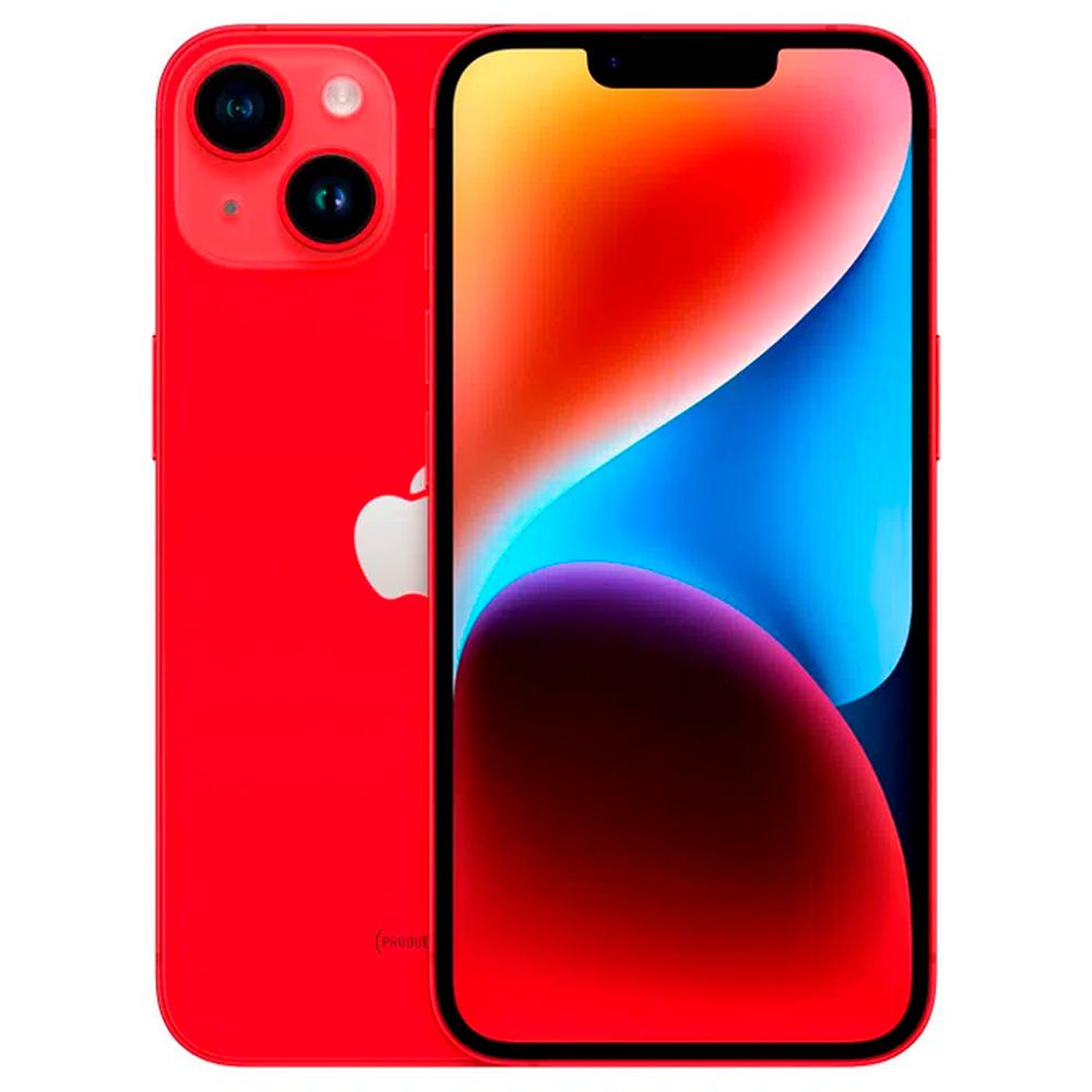 Foto 2 pulgar | Celular Apple iPhone 14 Plus 128gb 6.7 Oled Super Retina XDR 12mp Dual Sim color Rojo Reacondicionado