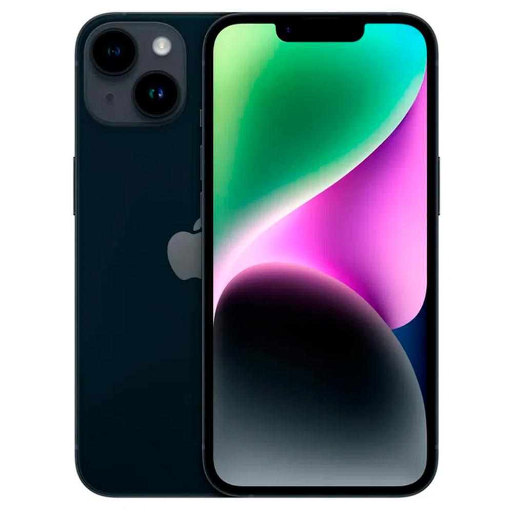 Foto 2 pulgar | Celular Apple iPhone 14 Plus 128gb 6.7 Oled Super Retina XDR 12mp Dual Sim color Negro Reacondicionado