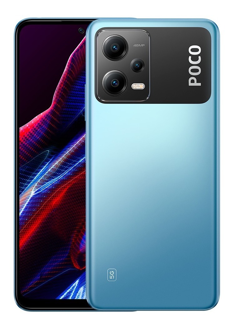 Foto 2 pulgar | Celular Poco Pocophone X5 5g Blue 8gb Ram 256gb Romreacondicionado