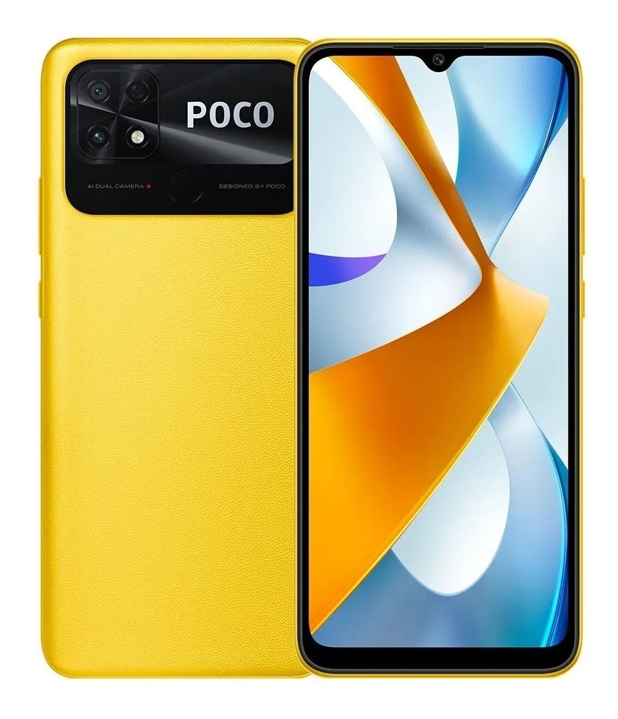 Xiaomi Poco C40 64gb - 4gb Global Dual Amarillo Reacondicionado $4,982