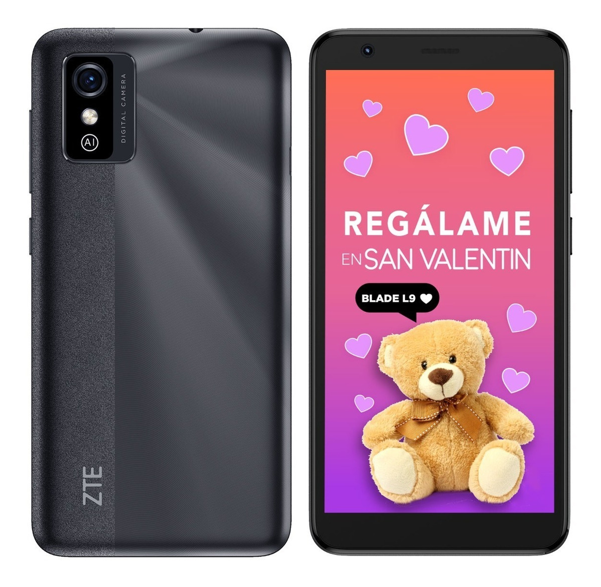 Celular Zte Blade L9 32gb + 1gb Ram Android 11 Liberado Grisreacondicionado