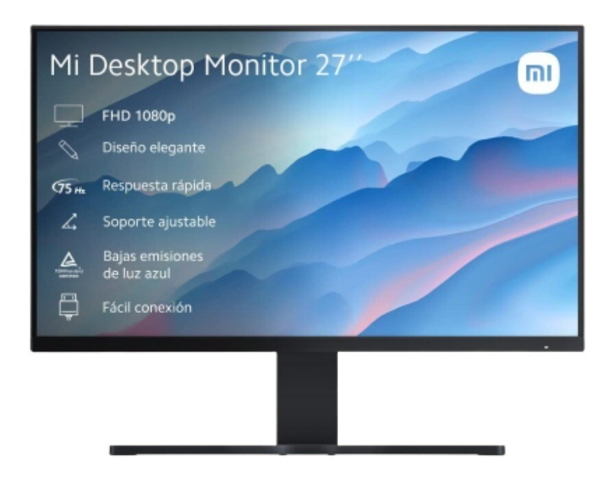 Xiaomi Mi Desktop Monitor 27  Black Reacondicionado $6,672