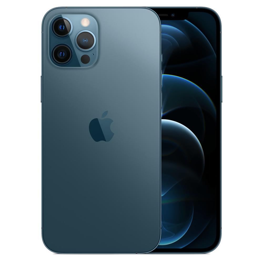 Foto 2 pulgar | Celular Apple iPhone 12 Pro Max 5g 128gb color Azul Reacondicionado