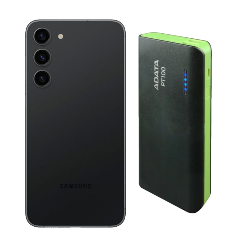 Foto 2 pulgar | Celular Galaxy S23 Reacondicionado 128gb Negro + Power Bank 10,000mah