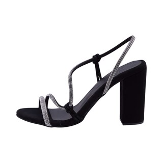Foto 2 | Tacones Calzado Watanabe Color Negro Formal Brillantes