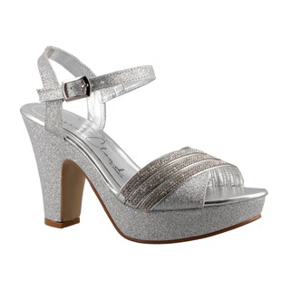 Foto 2 | Zapato Mujer Magic Cloud By Sprinkles 10210 Plata Sandalia Elegante Vestir Fiesta Talla 23 A 26 E