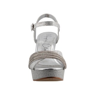 Foto 5 | Zapato Mujer Magic Cloud By Sprinkles 10210 Plata Sandalia Elegante Vestir Fiesta Talla 23 A 26 E