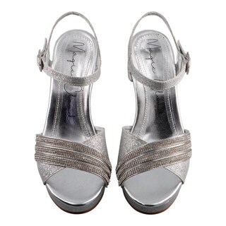 Foto 6 | Zapato Mujer Magic Cloud By Sprinkles 10210 Plata Sandalia Elegante Vestir Fiesta Talla 23 A 26 E