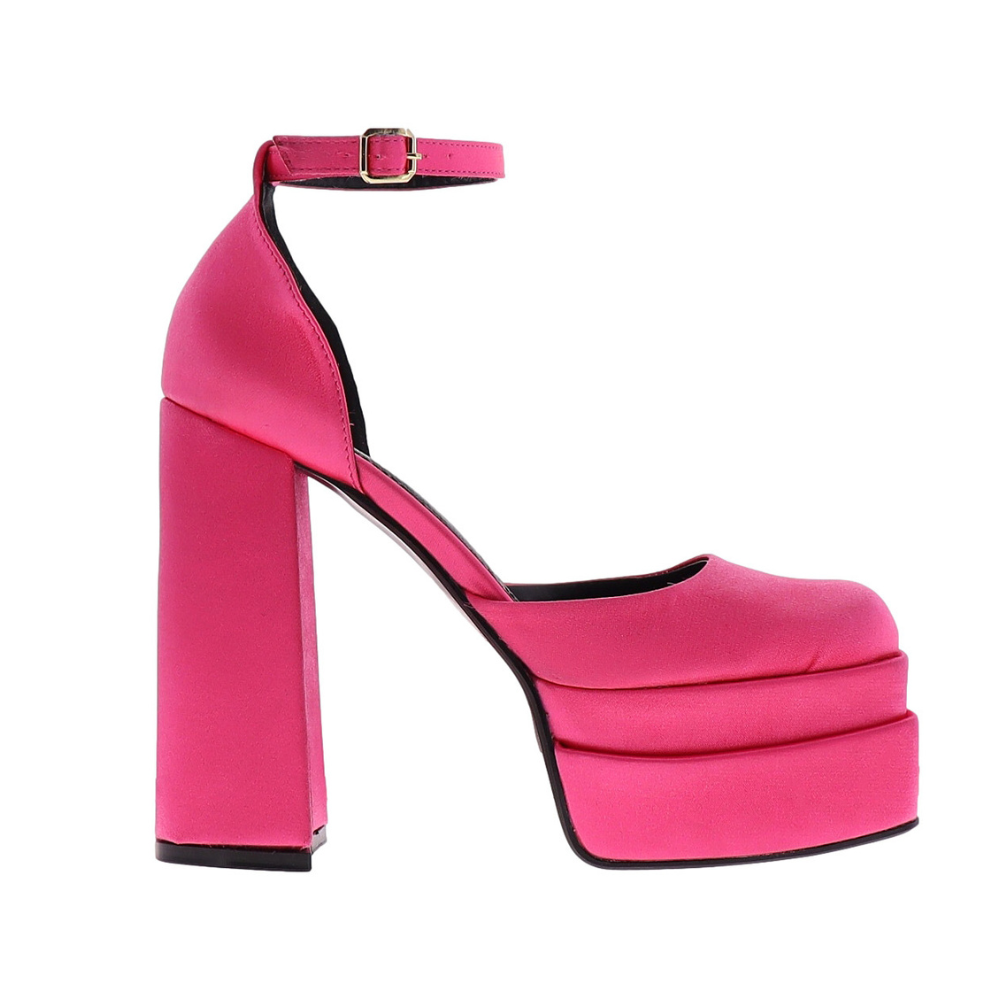 Foto 1 | Tacones Roze Shantung Rosa Para Mujer