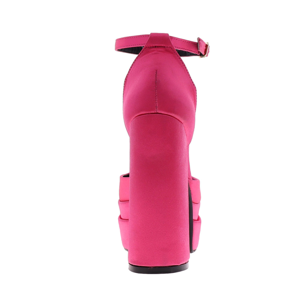 Foto 4 | Tacones Roze Shantung Rosa Para Mujer