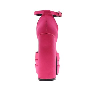 Foto 4 | Tacones Roze Shantung Rosa Para Mujer