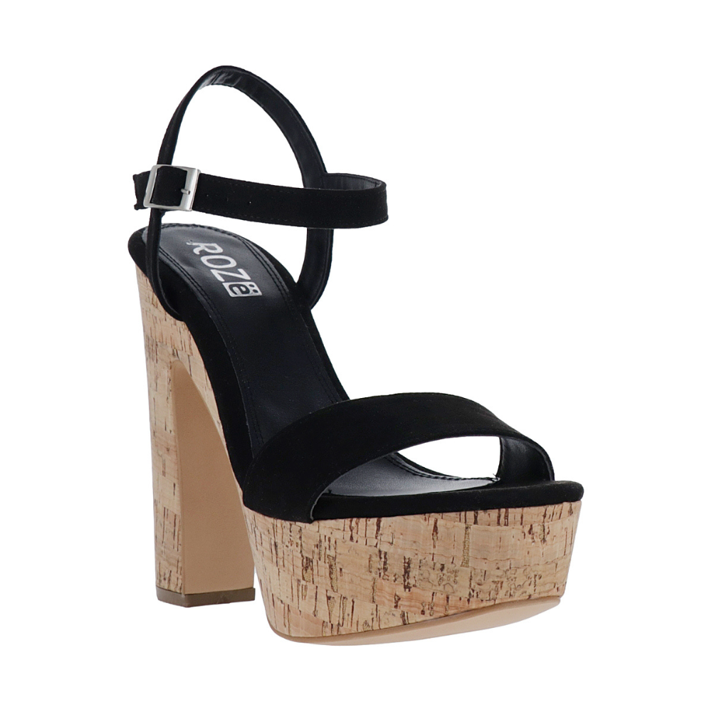 Foto 5 pulgar | Tacones Roze 9625 Negro Para Mujer