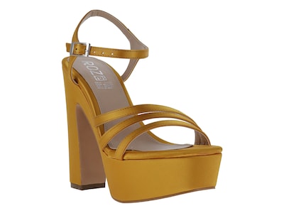 Foto 1 | Tacones Roze 9656 Amarillo Para Mujer