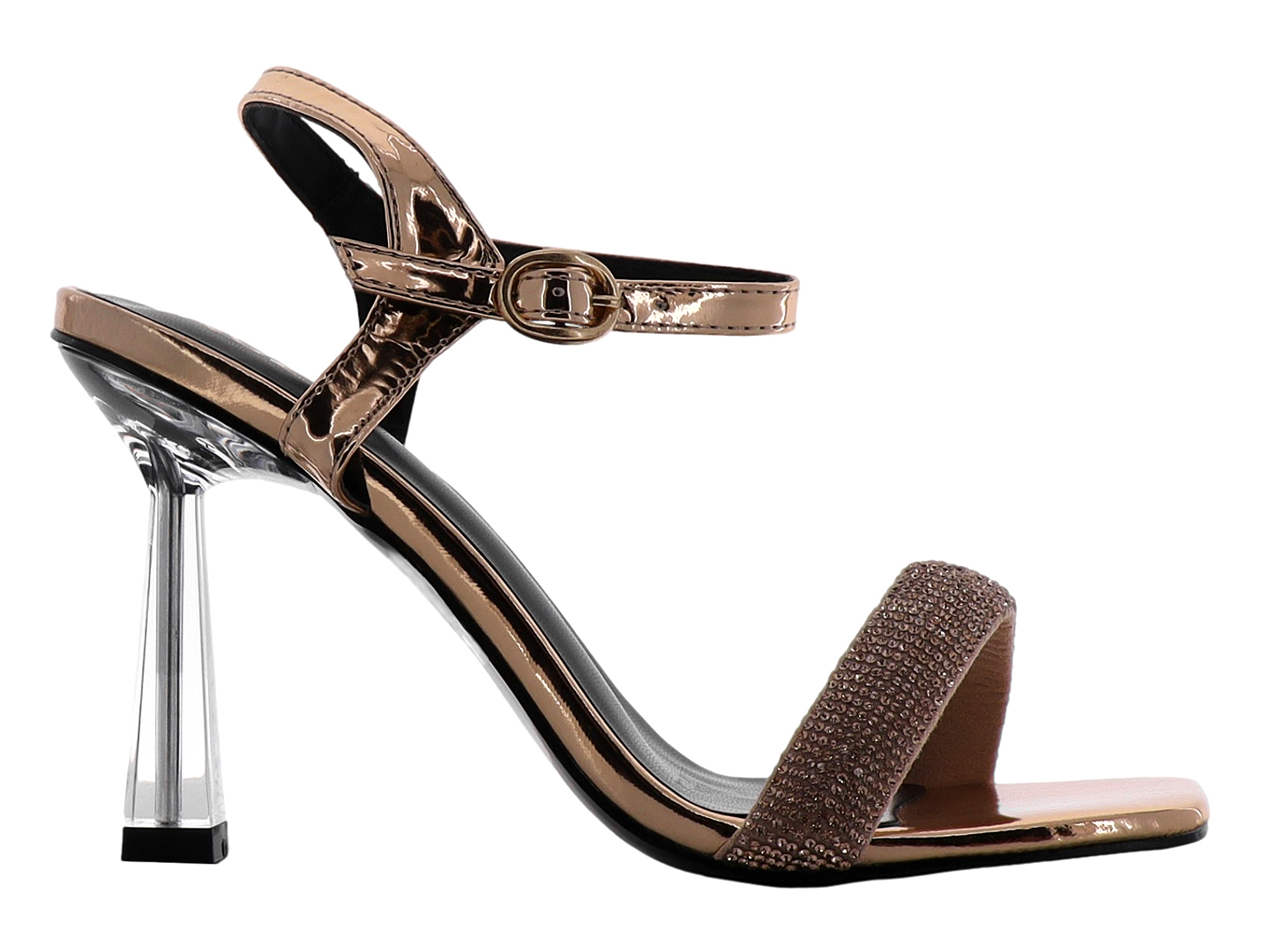 Foto 2 | Tacones Roze 22i511  Oro Para Mujer