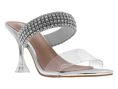 Foto 1 | Tacones Roze 22i527 Plata Para Mujer