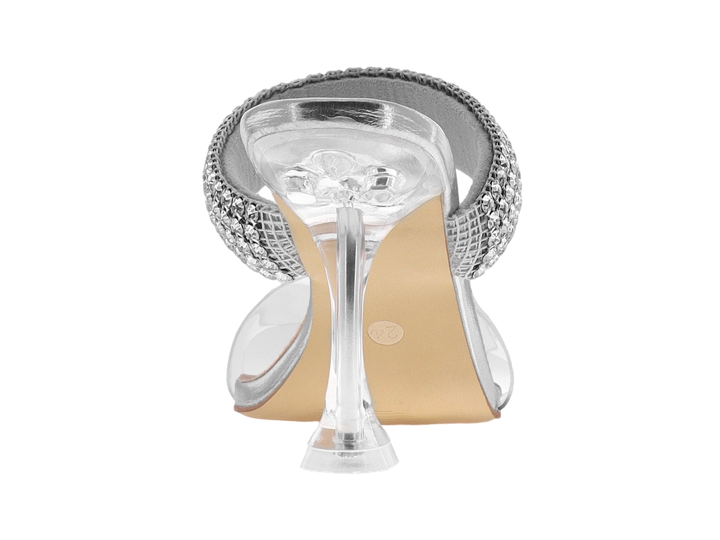 Foto 4 pulgar | Tacones Roze 22i527 Plata Para Mujer