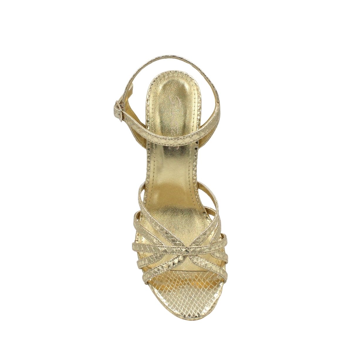 Foto 7 pulgar | Sandalia De Tacón De Tiras Elegante Para Dama Roxana