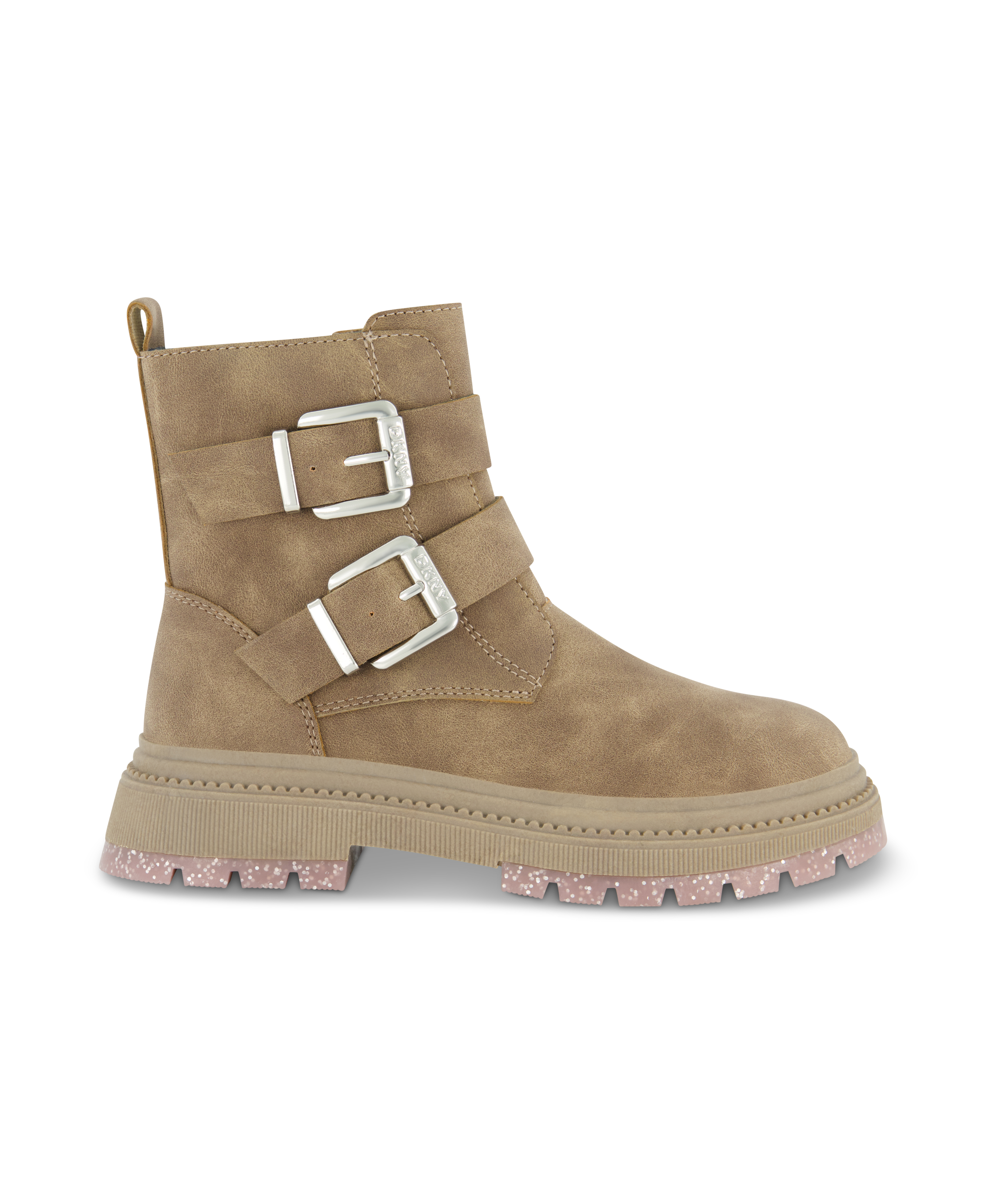 Foto 2 pulgar | Botas Casuales Para Mujer Dkny Crissa Buckles Color Café