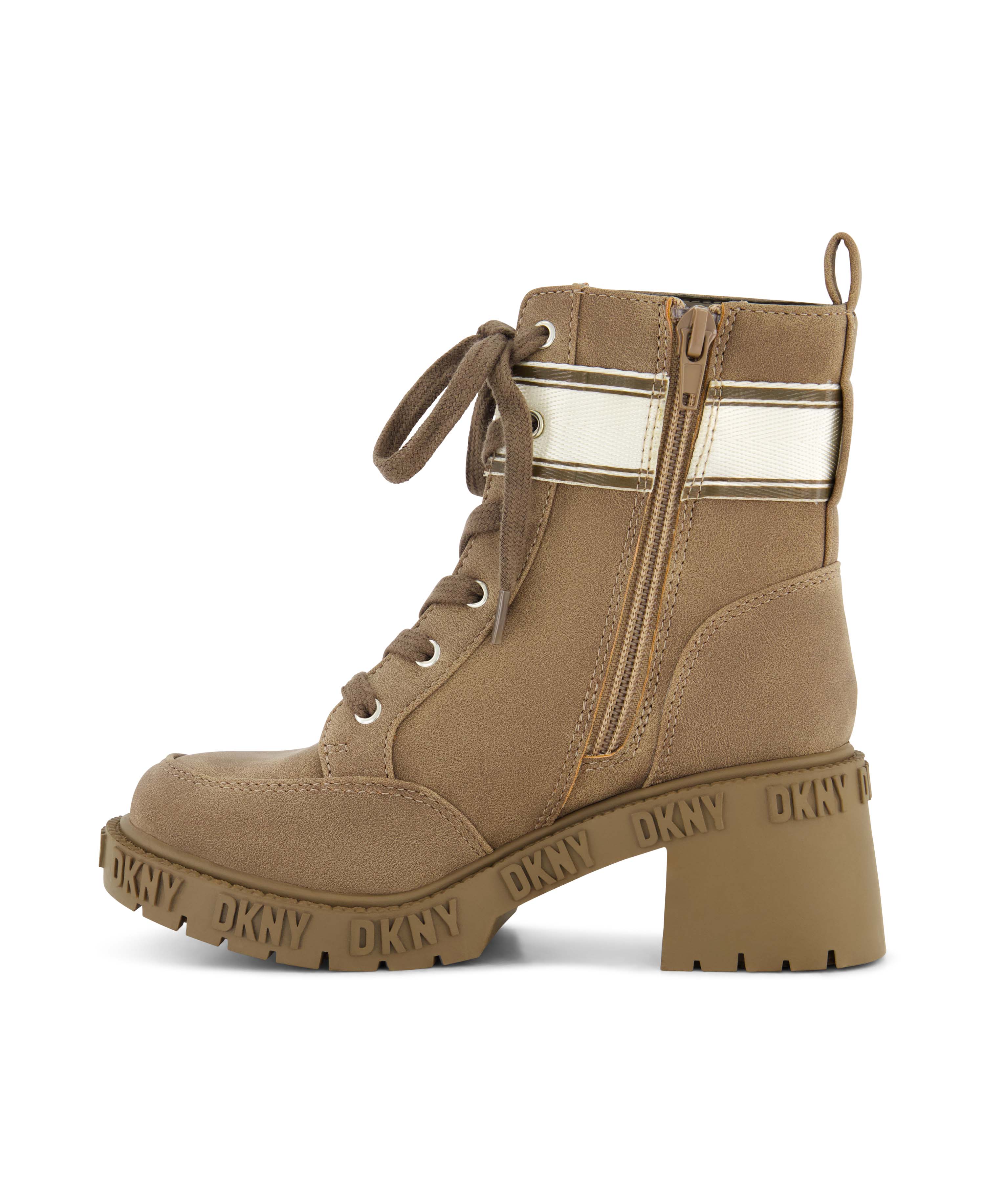 Foto 3 pulgar | Botas Casuales Para Mujer Dkny Haley Hira Color Café