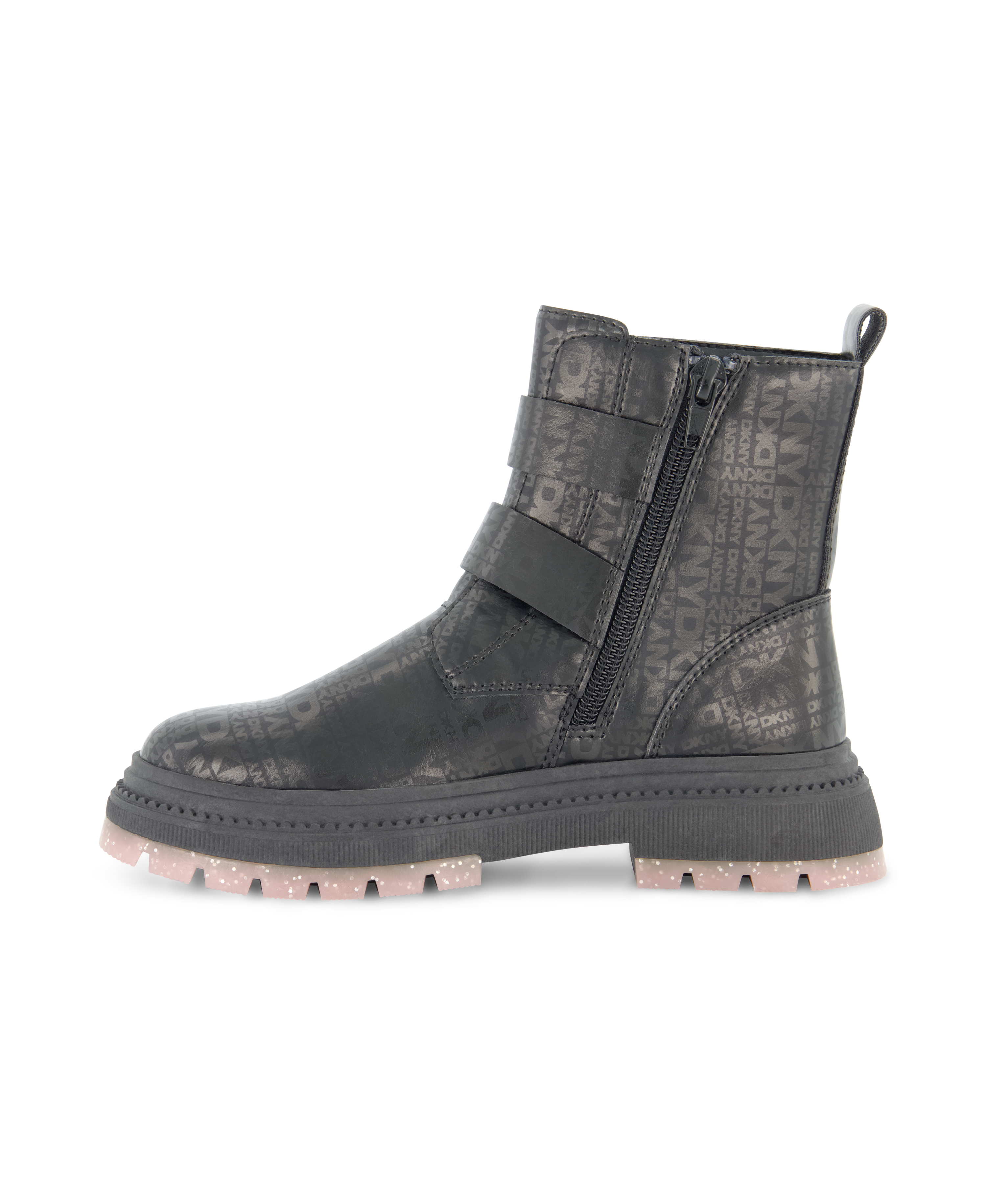 Foto 3 pulgar | Botas Casuales Para Mujer Dkny Crissa Buckles Color Negro