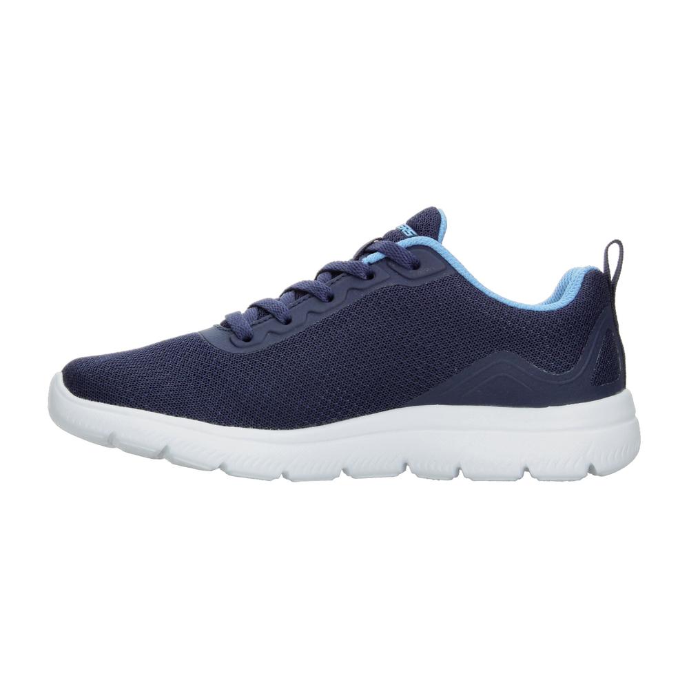 Foto 4 pulgar | Tenis Skechers Azul Para Mujer [ske1066] Azul