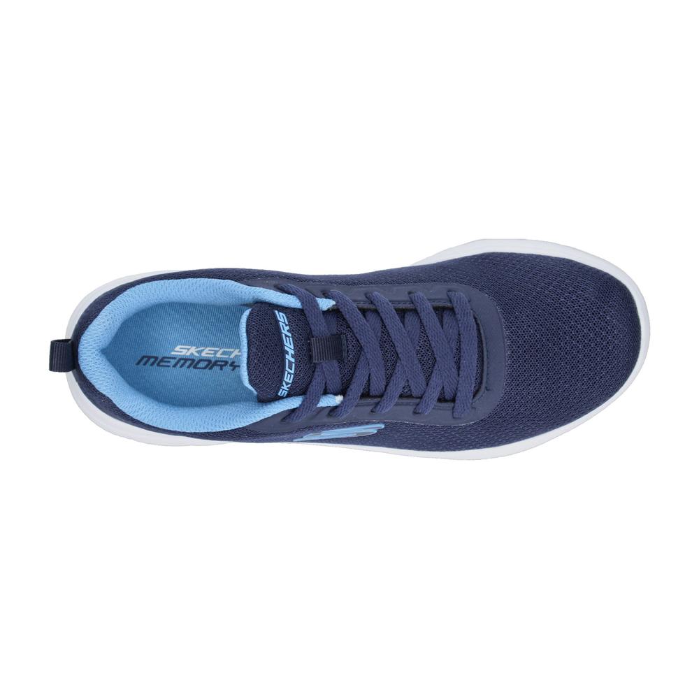 Foto 9 pulgar | Tenis Skechers Azul Para Mujer [ske1066] Azul