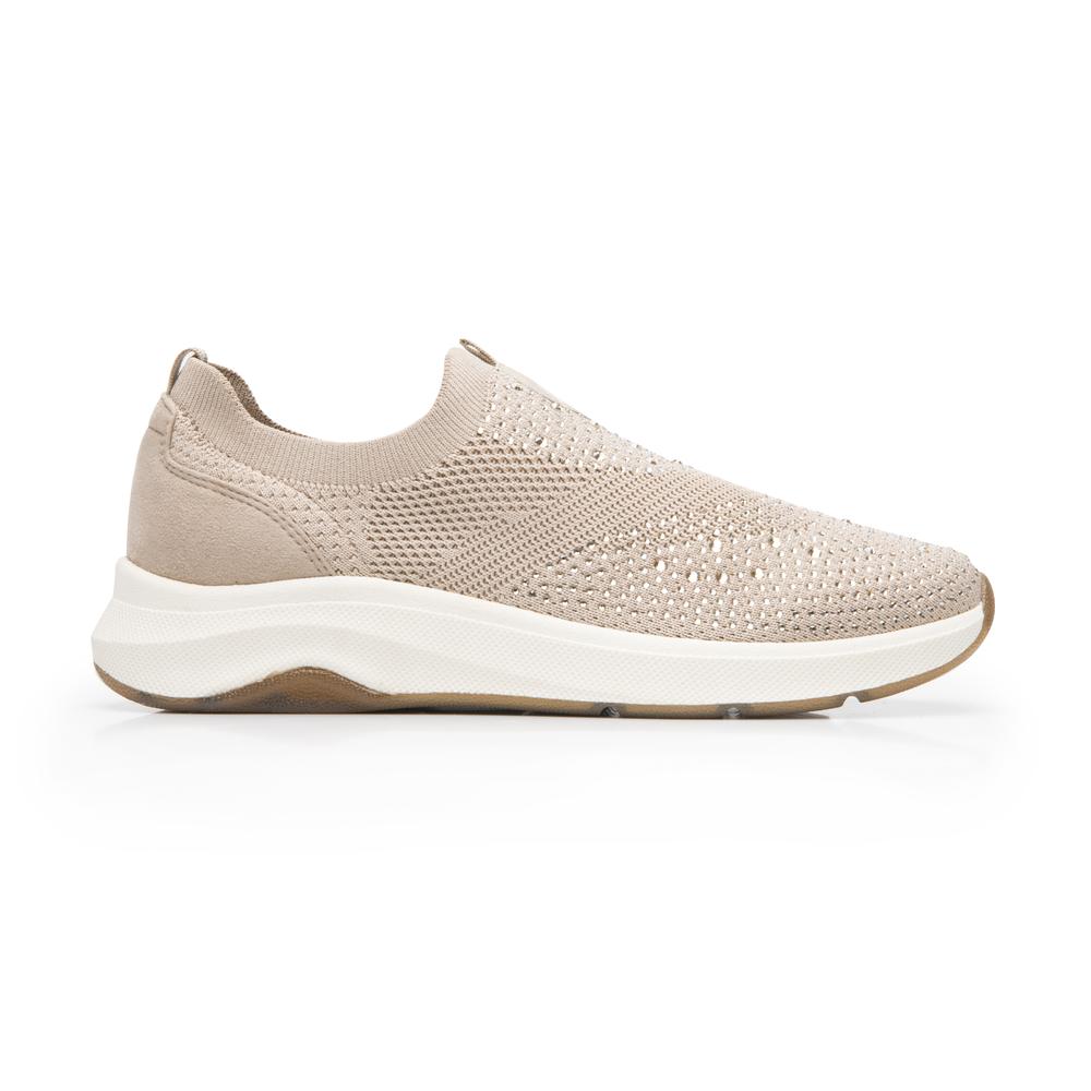 Tenis Flexi Beige Para Mujer [fff3841] Beige