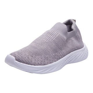 Foto 2 | Tenis Calzado Watanabe Color Gris Textil Confort