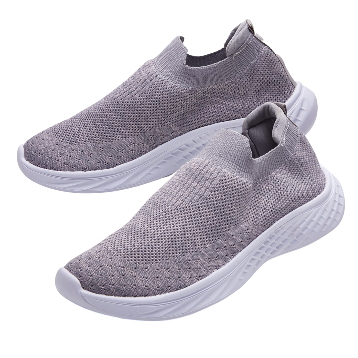 Foto 5 pulgar | Tenis Calzado Watanabe Color Gris Textil Confort
