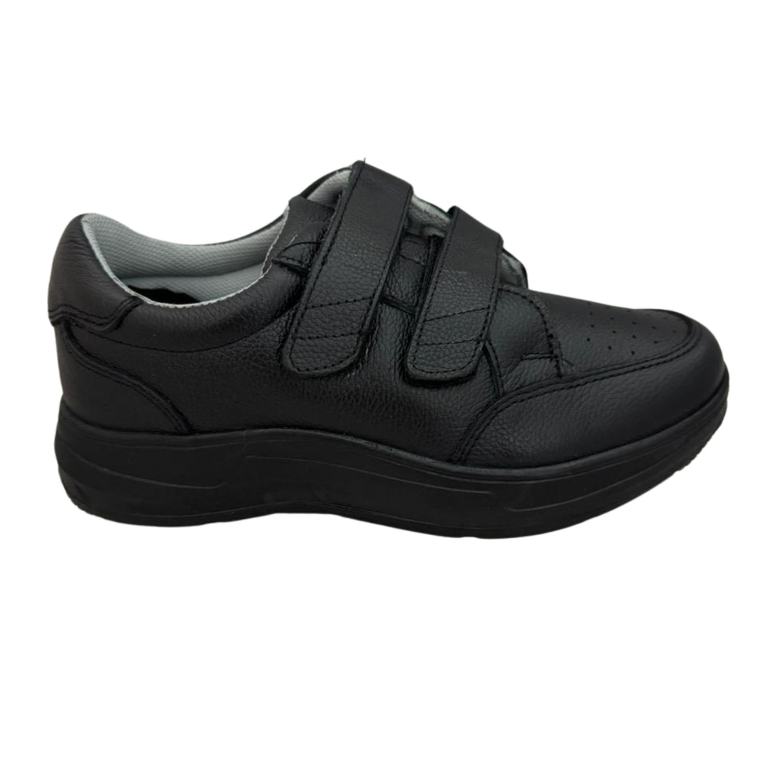 Tenis Sneakers Negro Mujer Confort Suela De Alto Impacto 4007 Parbal