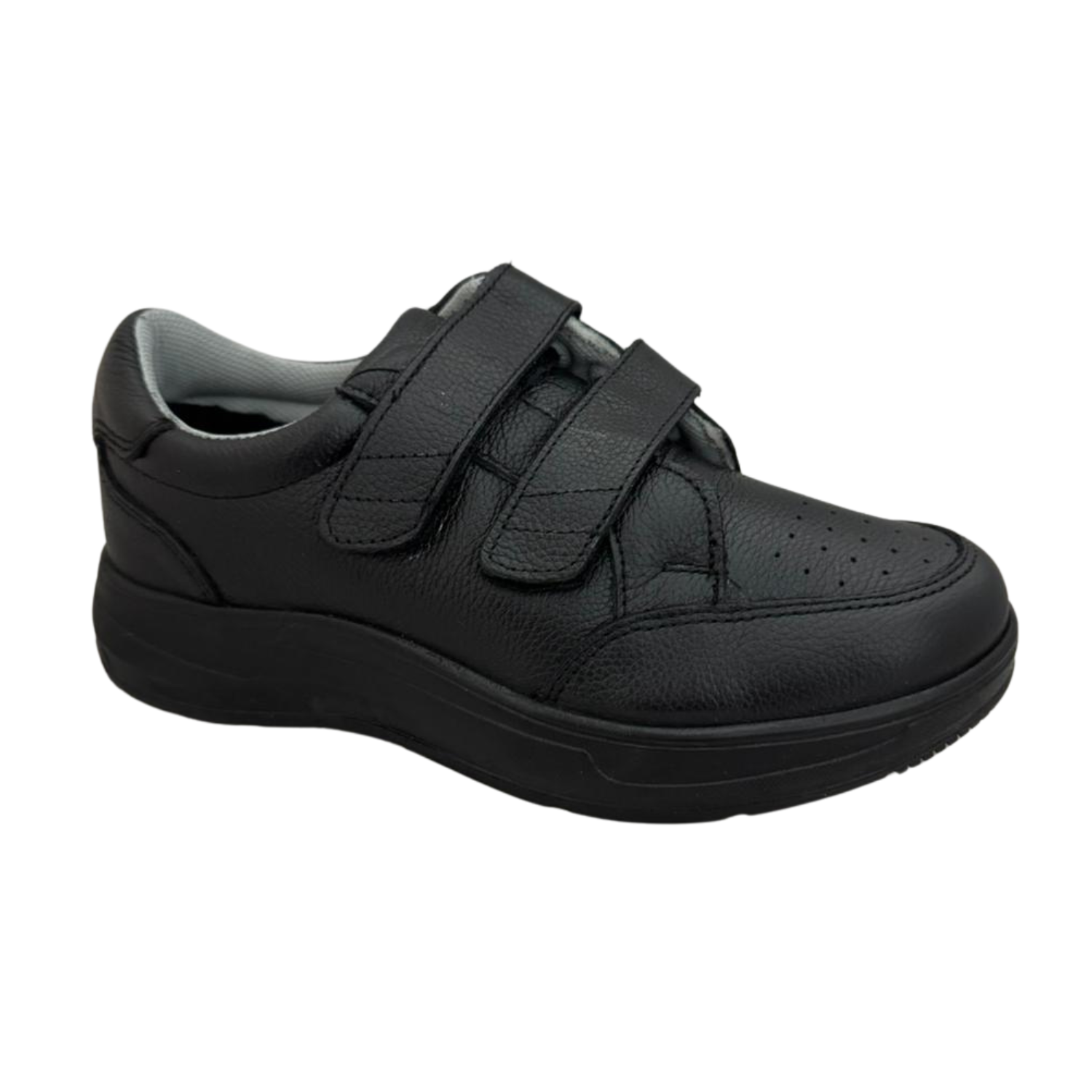 Foto 3 pulgar | Tenis Sneakers Negro Mujer Confort Suela De Alto Impacto 4007 Parbal