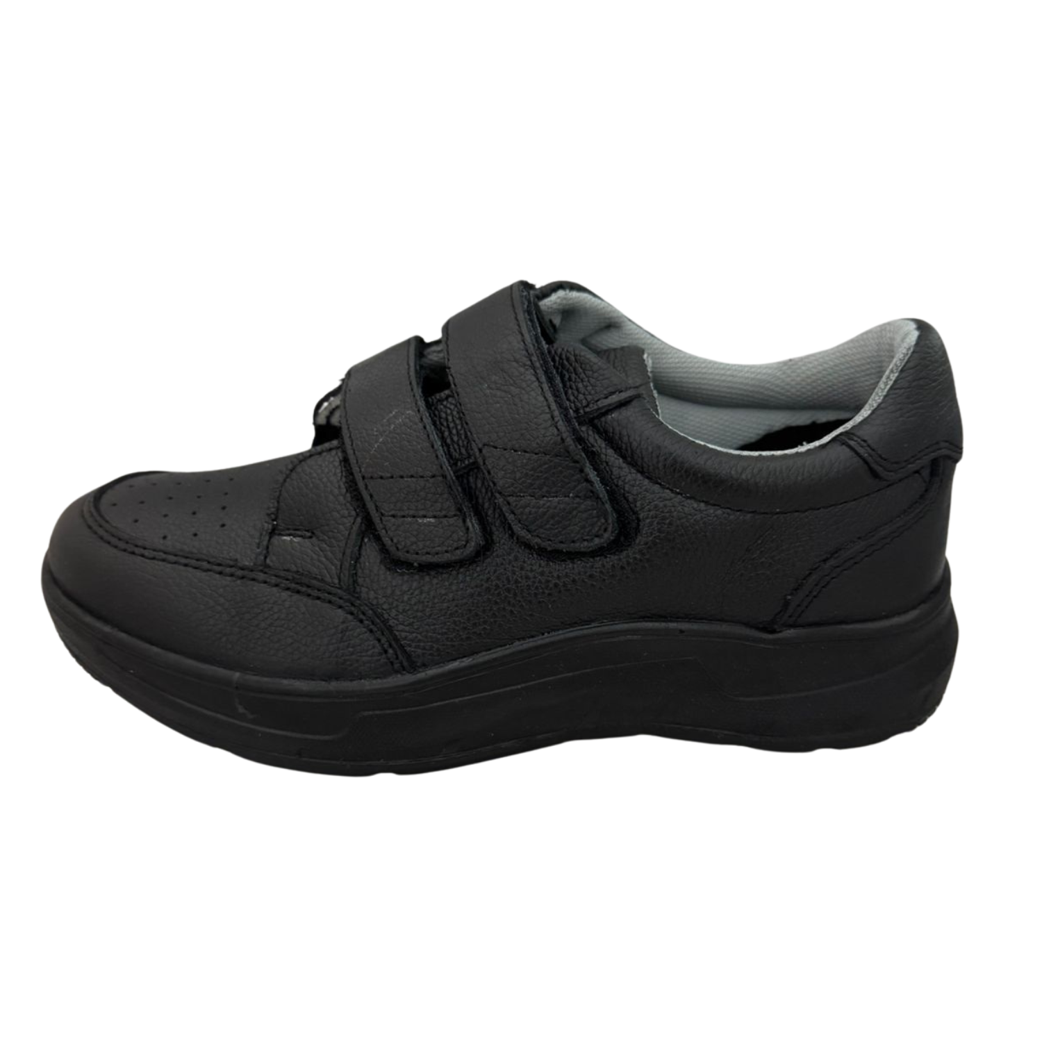 Foto 6 pulgar | Tenis Sneakers Negro Mujer Confort Suela De Alto Impacto 4007 Parbal